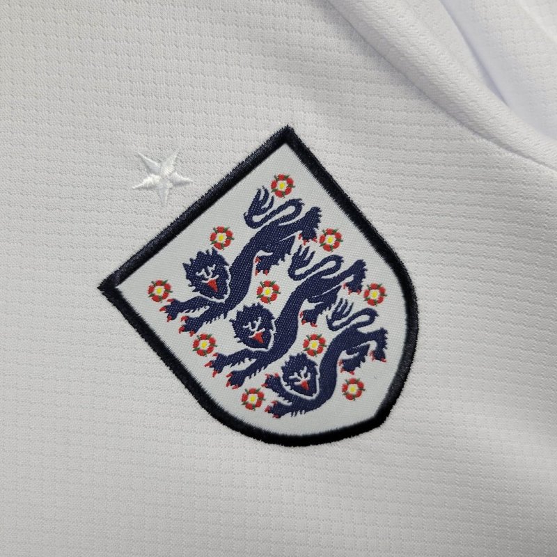 2024 Long Sleeve England Home Football Shirt Kids
