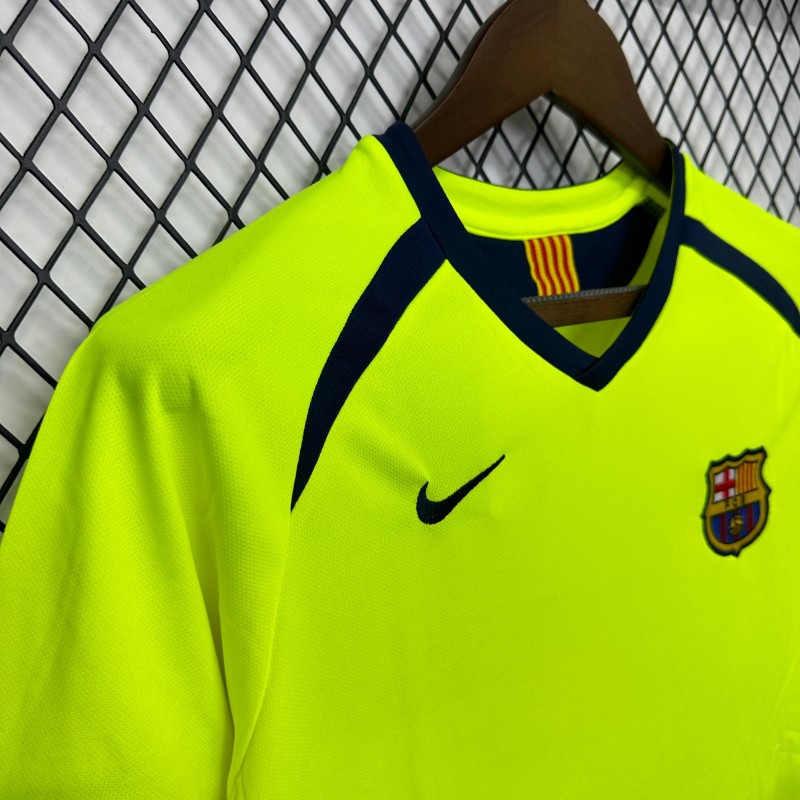 2005/06 Barcelona away jersey Retro kids kit