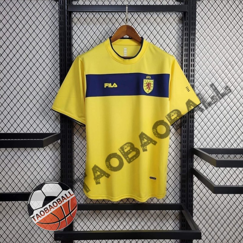 2002 Retro Scotland Away Football Shirt