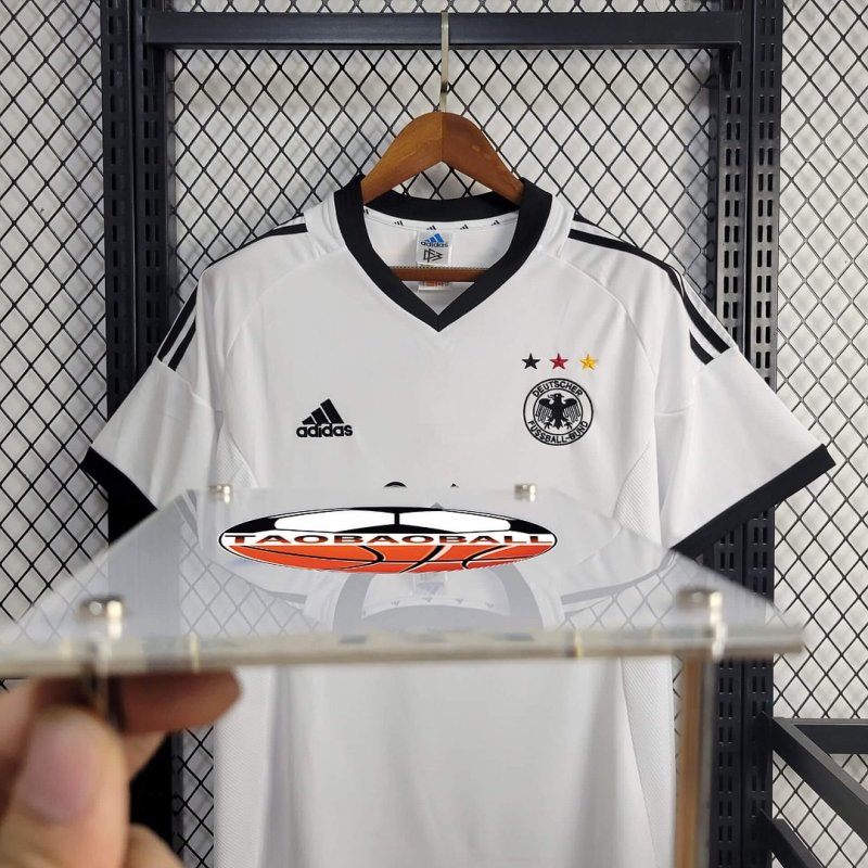 2002 Retro Germany Home Football Shirt