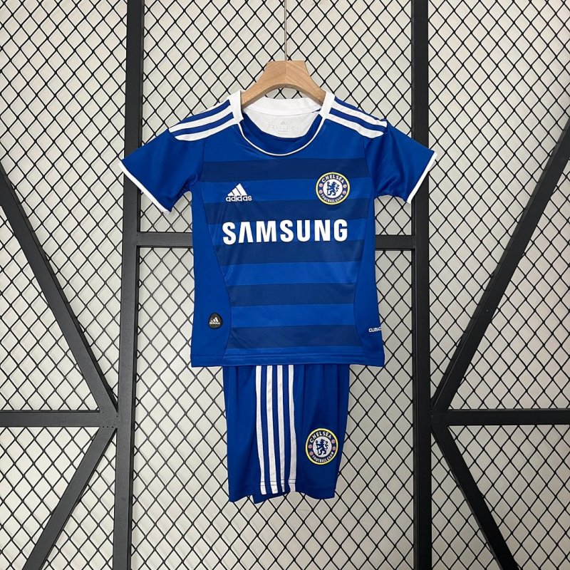 2011/2012 Retro Chelsea Home Football Shirt Kids Size