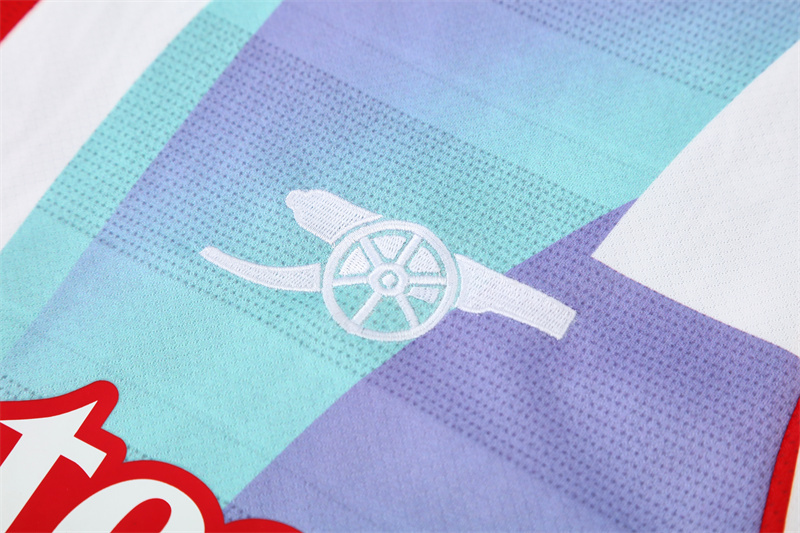 2024/25 Arsenal short sleeve white camouflage training suit (Kids Size)