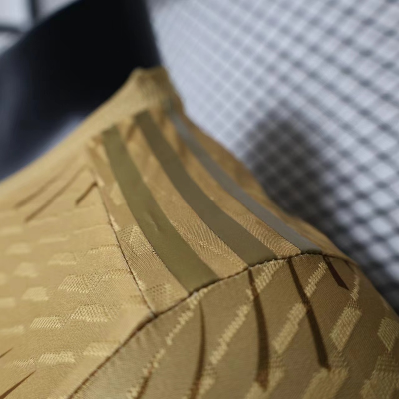 2024-2025 Real Madrid Special Edition Gold Kit Football Jersey