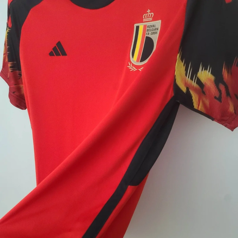 2022 Belgium Home Football Shirt