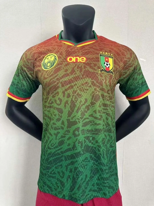 2024 Player Version Cameroon Home Football Shirt
