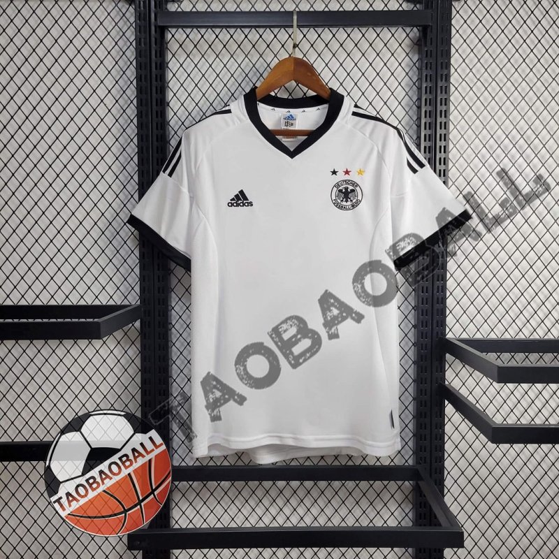 2002 Retro Germany Home Football Shirt