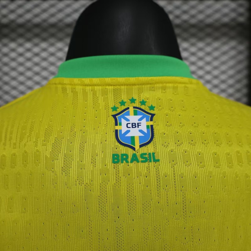 Brazil Orange Special Edition Football Shirt