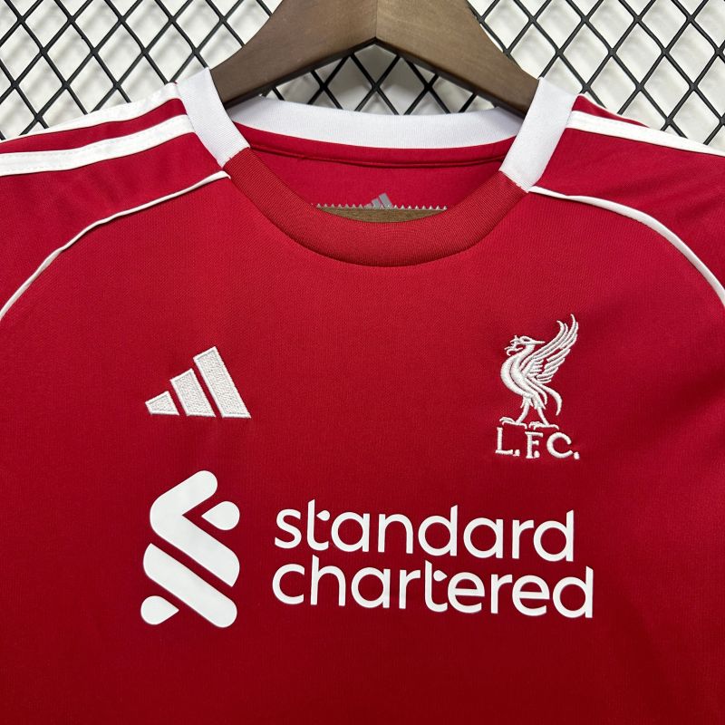 2025/26 Liverpool home jersey Kids kit