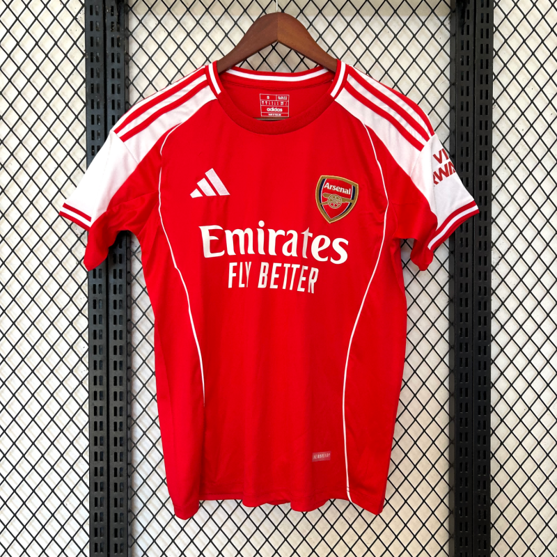 2025/2026 Arsenal Home Fan Edition Football Shirt