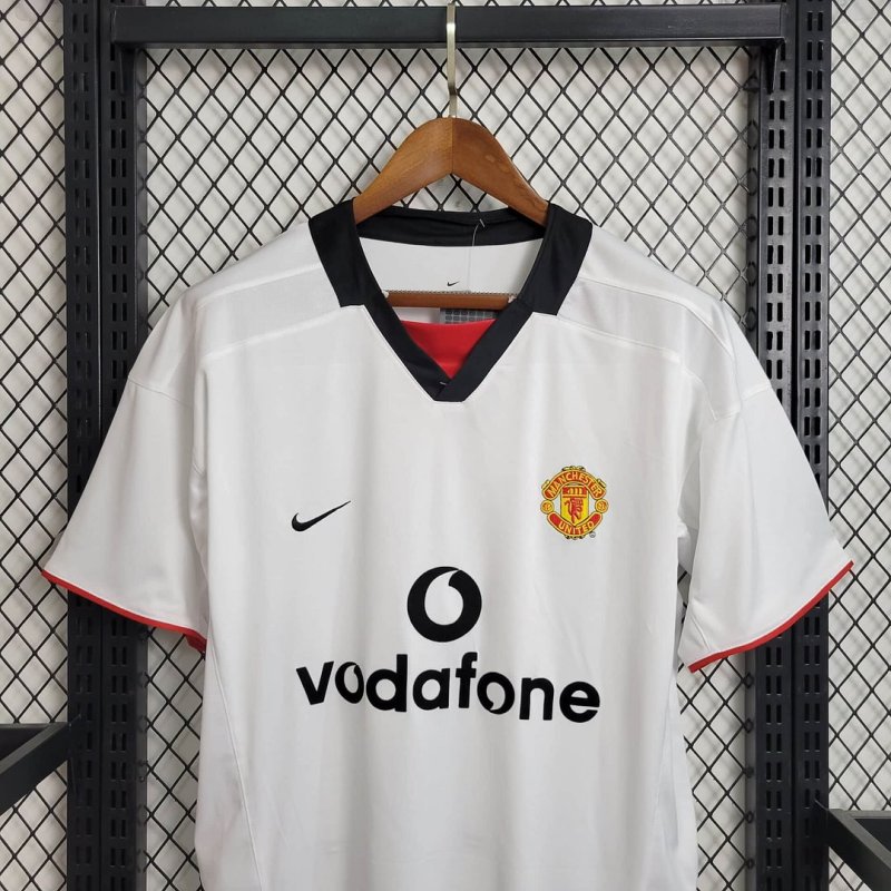 2002/2003 Retro Manchester United Away Football Shirt