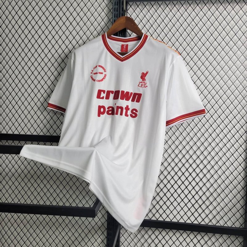 1985/1986 Retro Liverpool Away Football Shirt
