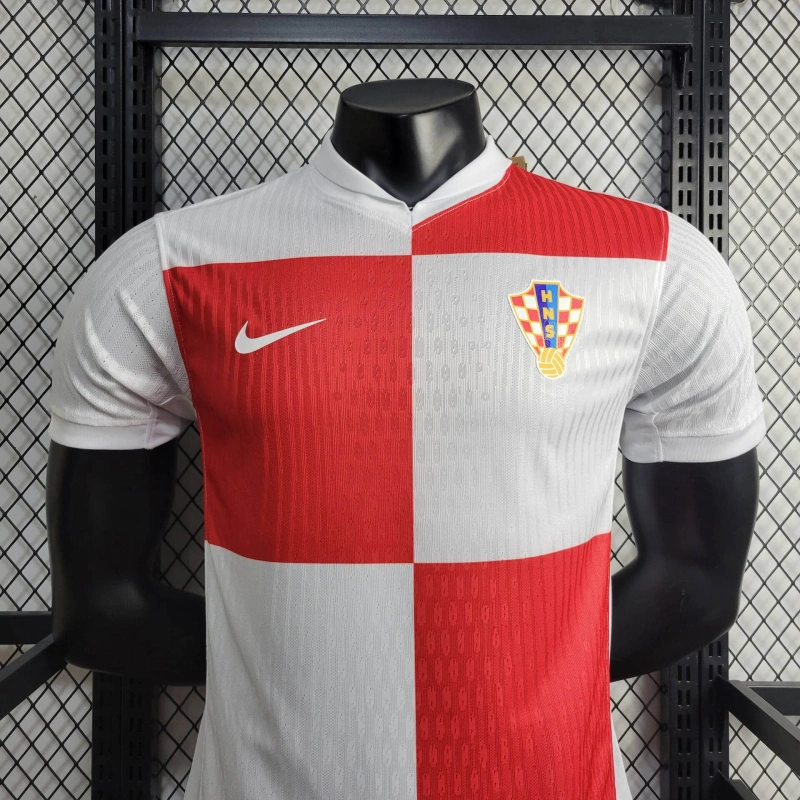 2024 Player Version Croatia Home Football Shirt
