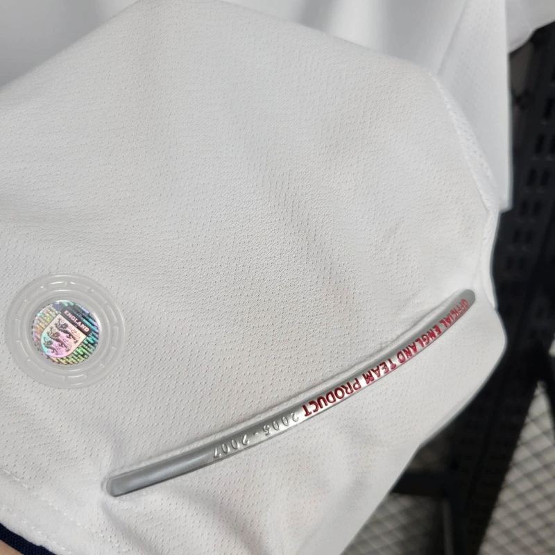 2006 Retro England Home Football Shirt