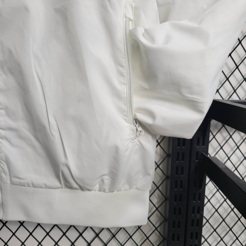 1:1 copy top quality  2023/2024 Corinthians Windbreaker White Football Shirt