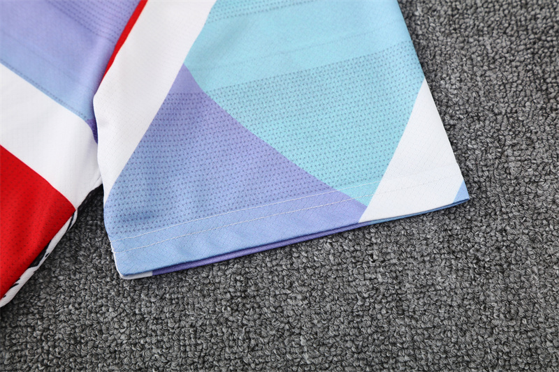 2024/25 Arsenal short sleeve white camouflage training suit (Kids Size)