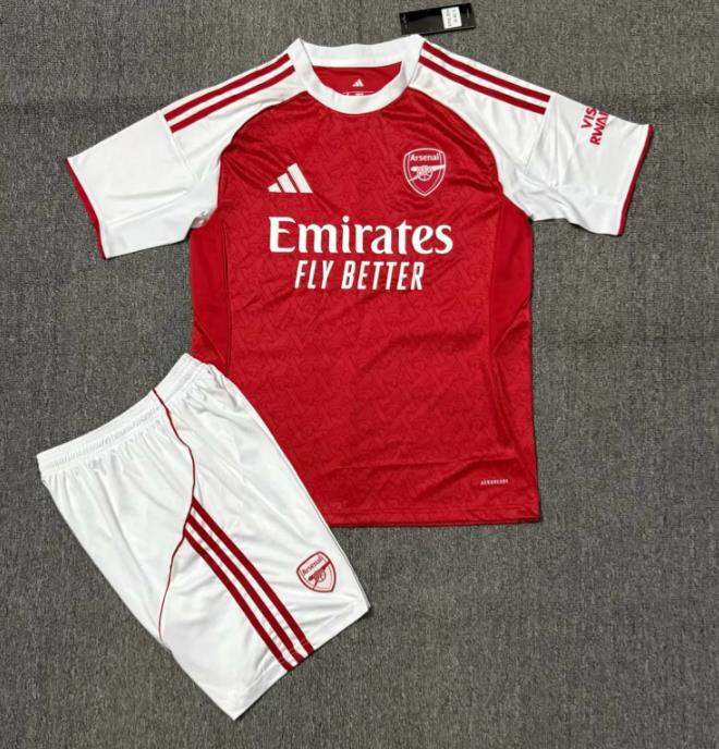 Adult Set 2025/2026 Arsenal Home