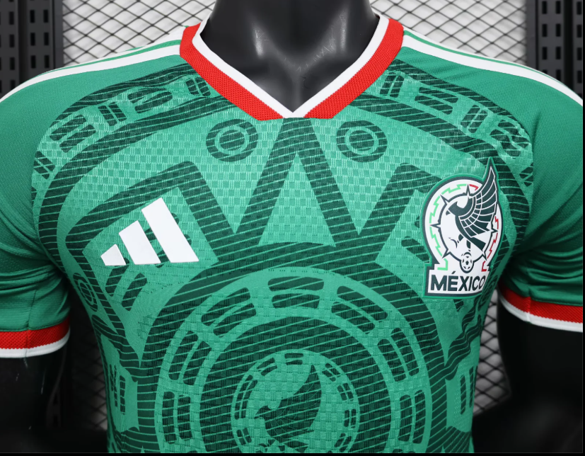 2026-2027 season Mexican players' home jersey, football