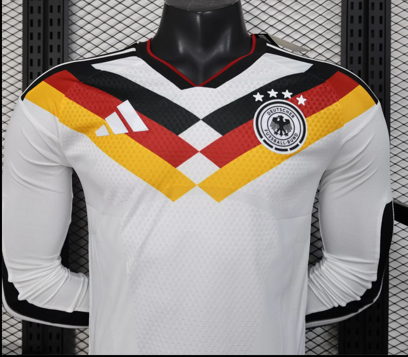 2026-2027 German Home Player Edition Long Sleeve Football Shirt