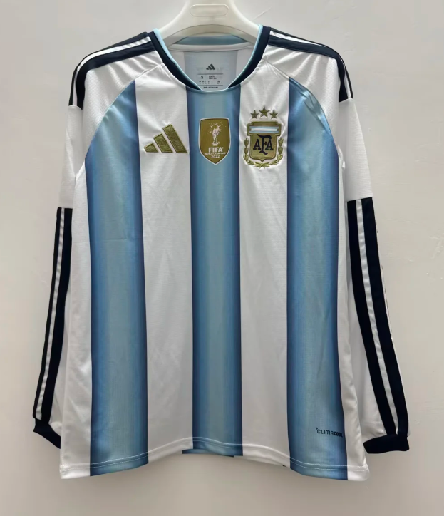 2026-2027 Argentina home fan edition long sleeved football shirt