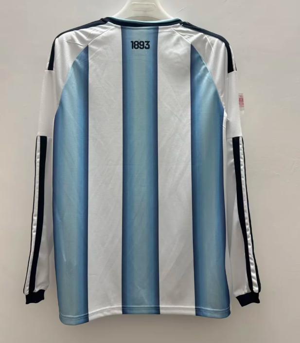2026-2027 Argentina home fan edition long sleeved football shirt