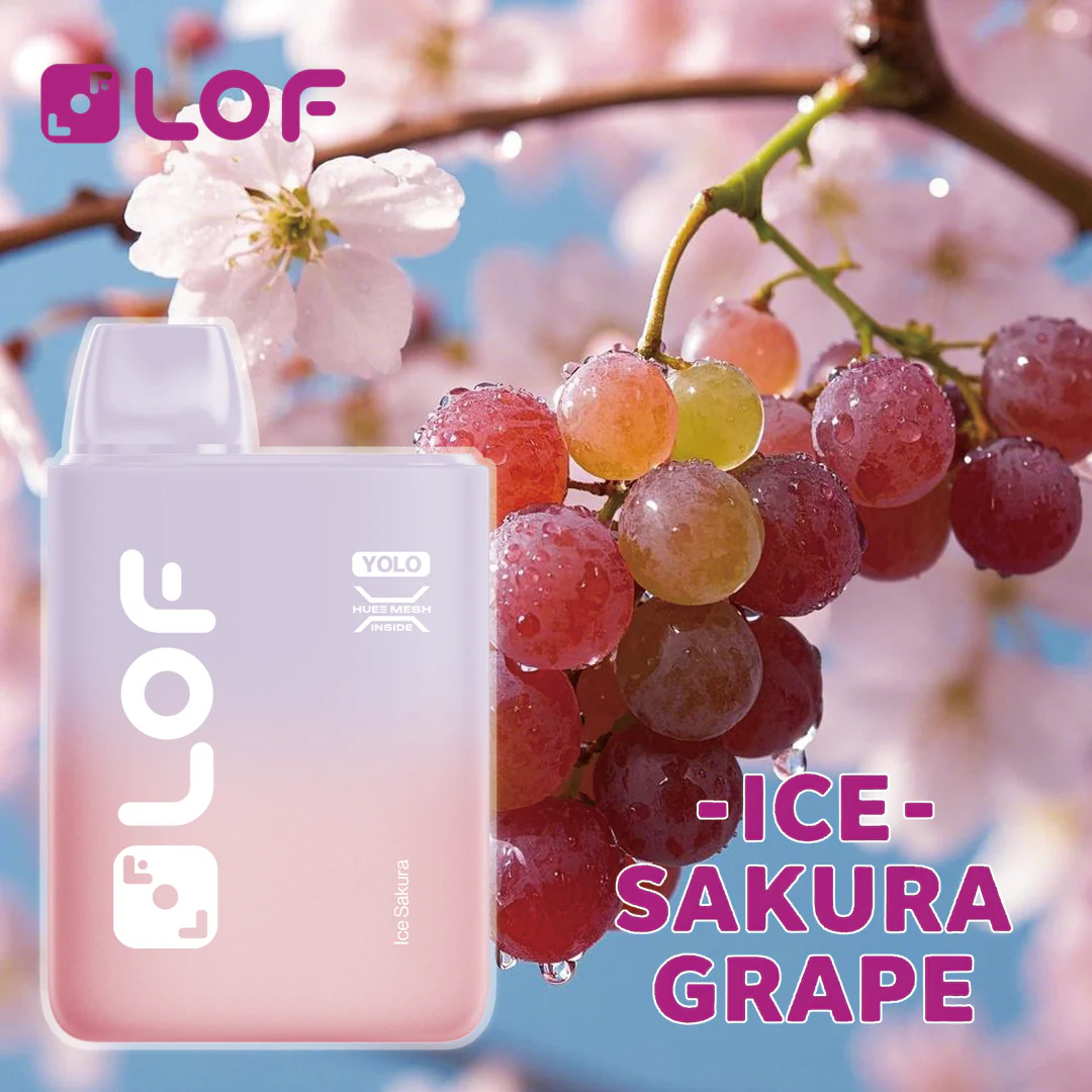 ICE SAKURA GRAPE-10000 PUFFS