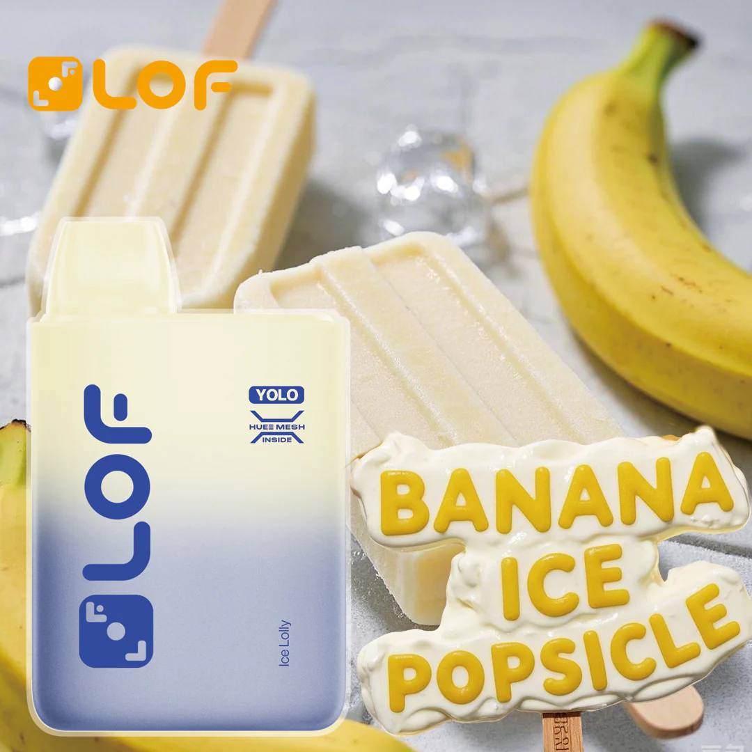 BANANA ICE POPSICLE-10000 PUFFS