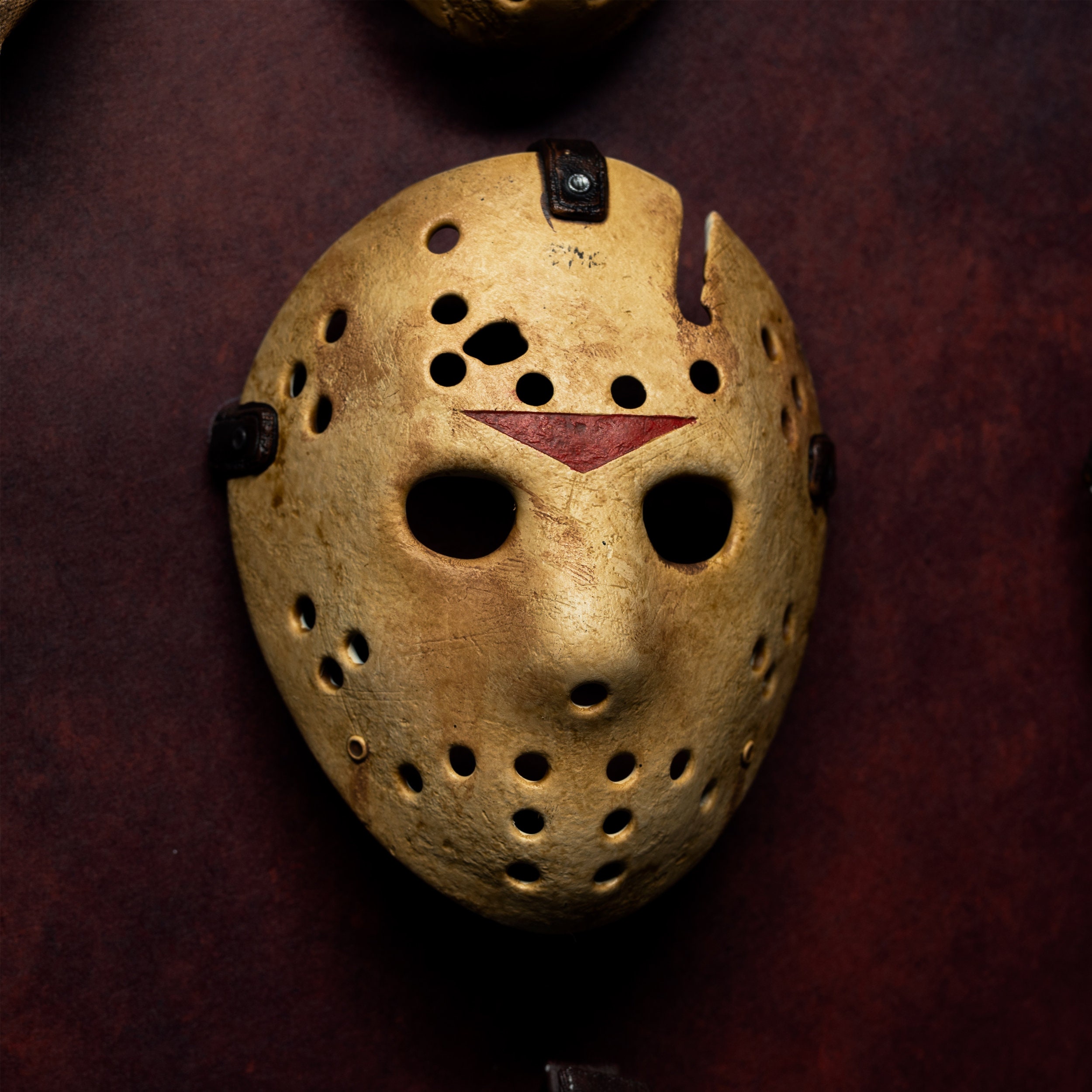 FRIDAY 13TH Jason Voorhees Mask Collection in Shadow Box Frame
