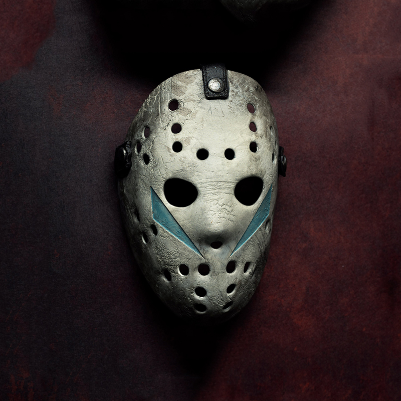 FRIDAY 13TH Jason Voorhees Mask Collection in Shadow Box Frame-Halloween Gifts