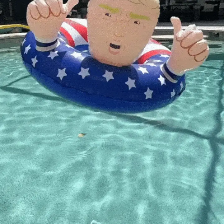 Donald Trump Pool Float