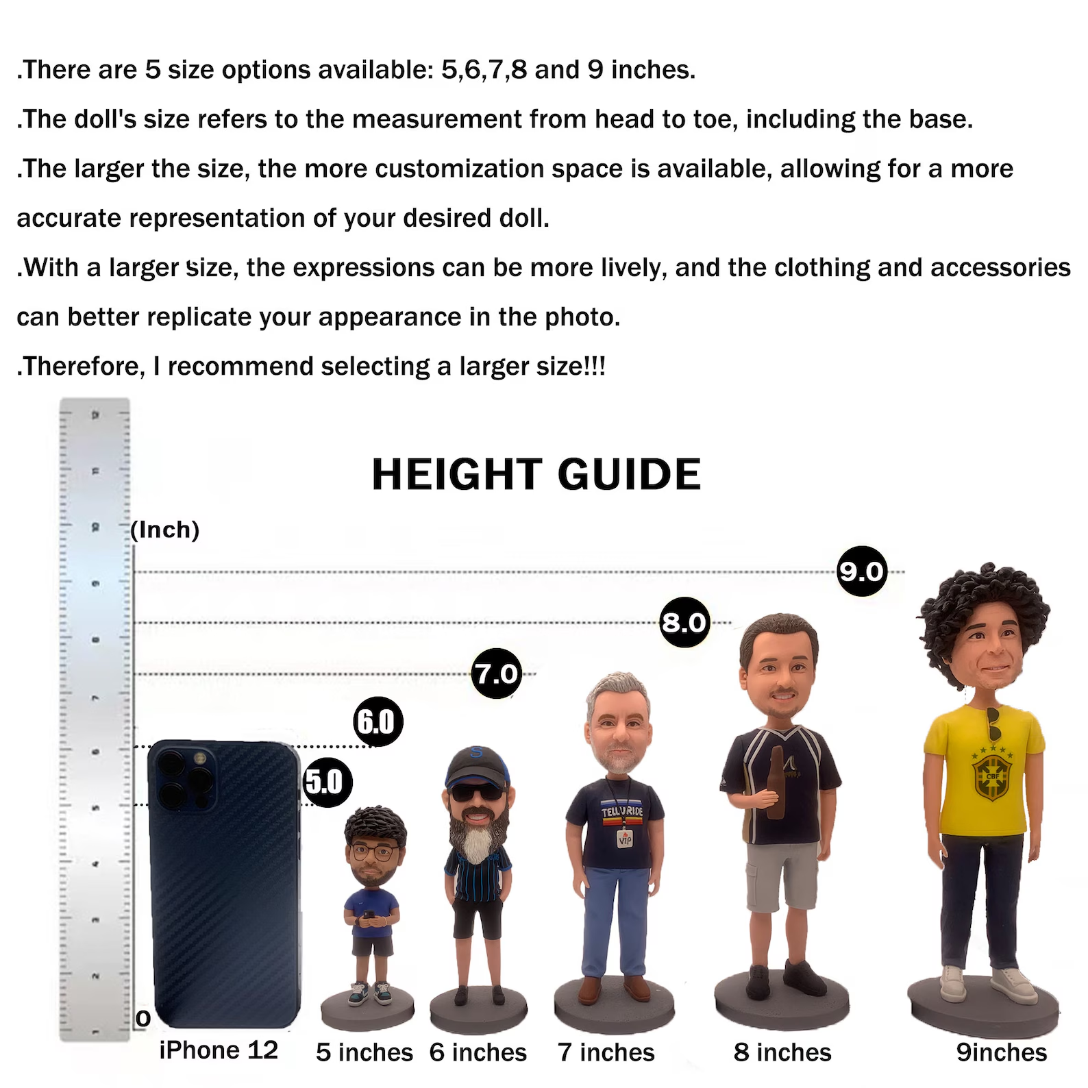 Custom fishing expert bobblehea-personalised fisherman exclusive souvenir/award,fisherman gifts.(ustomize the photos you want)