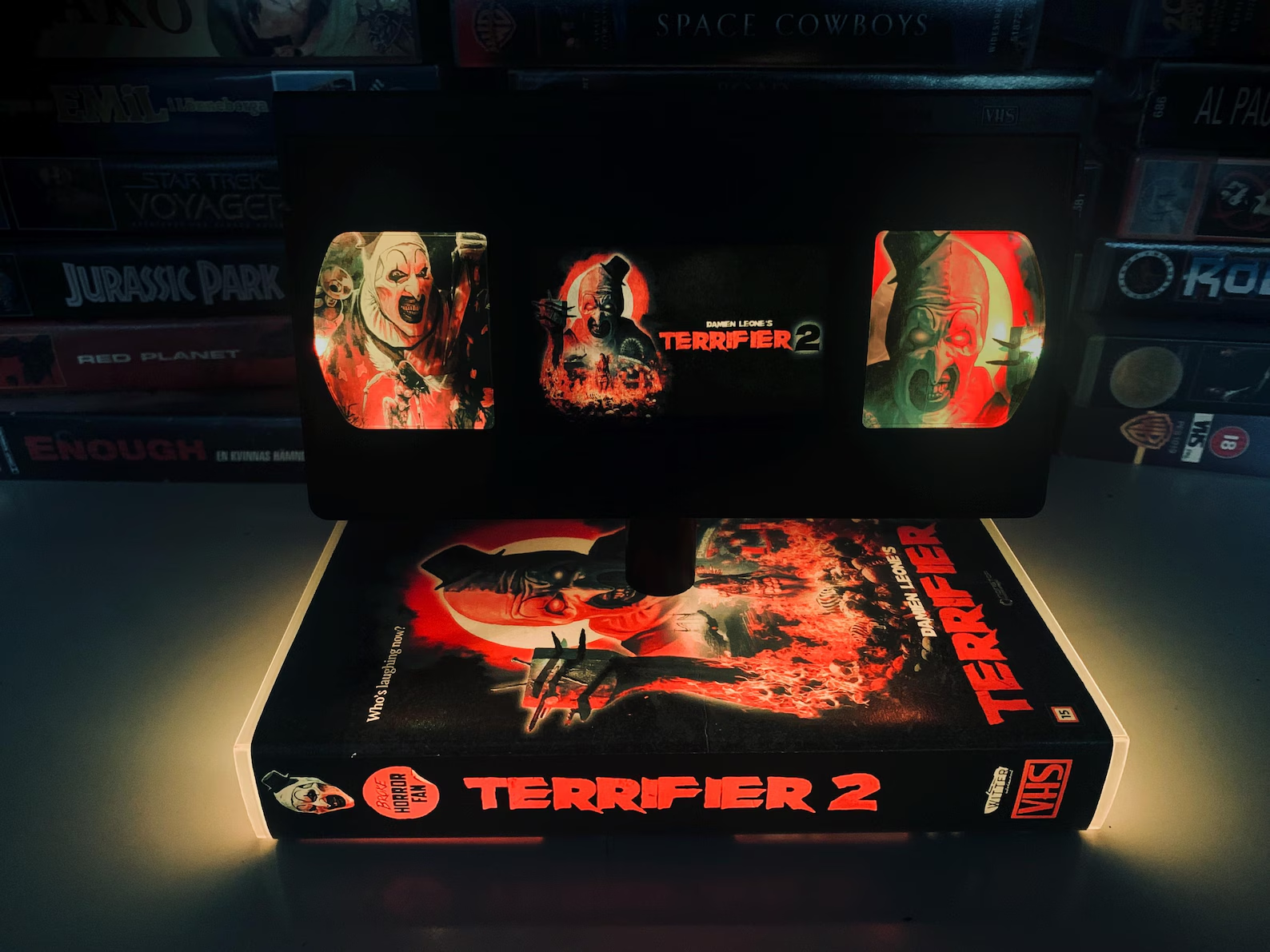 Horror VHS Movie Lamp-Amazing Gift for Any Movie Fan