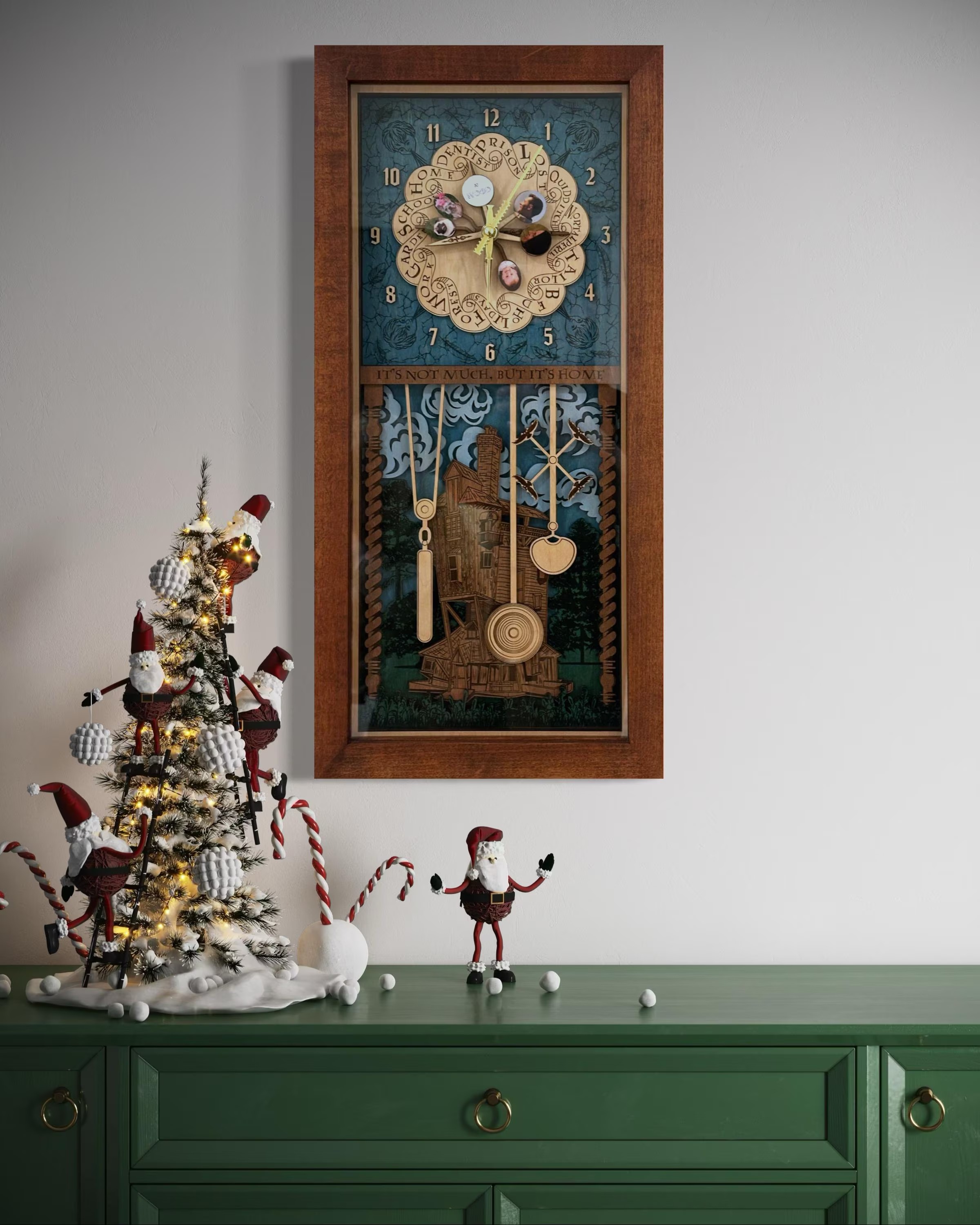 WEASLEY FAMILY CLOCK - Harry Potter Gift