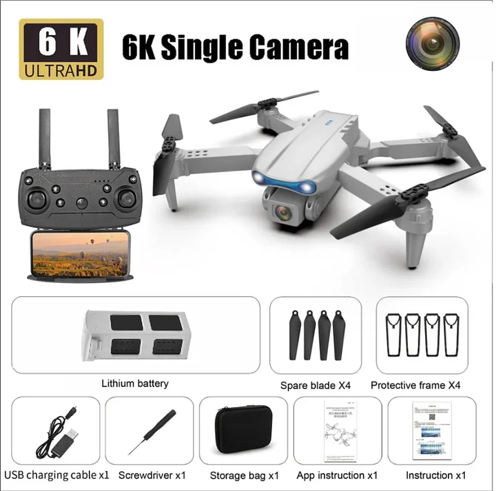 Limit Time Sale 70% OFF-Bazeec™ ZV1-728Drone-LATEST Drone with 6k UHD camera