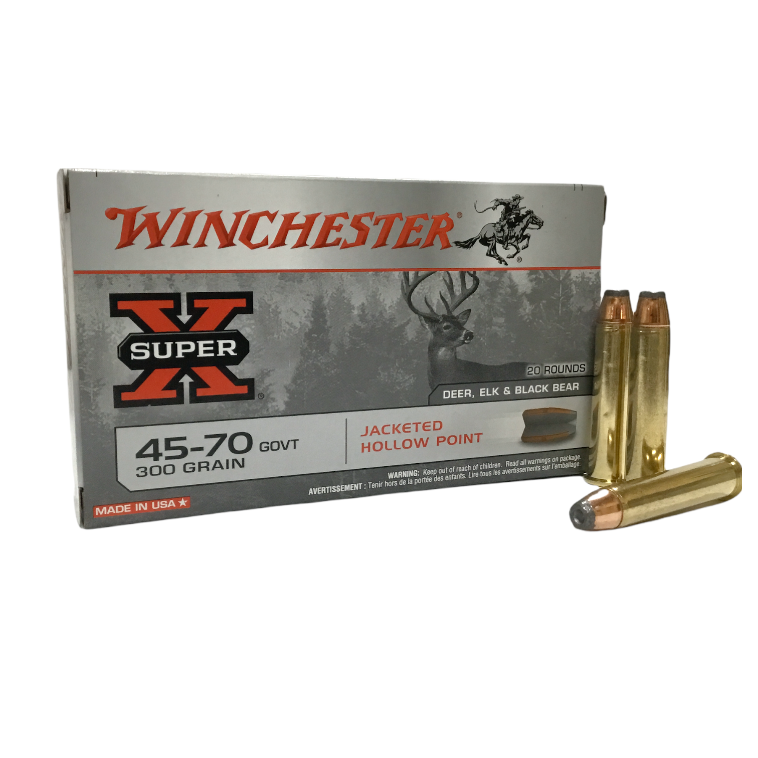 Winchester 45/70 300gr JHP