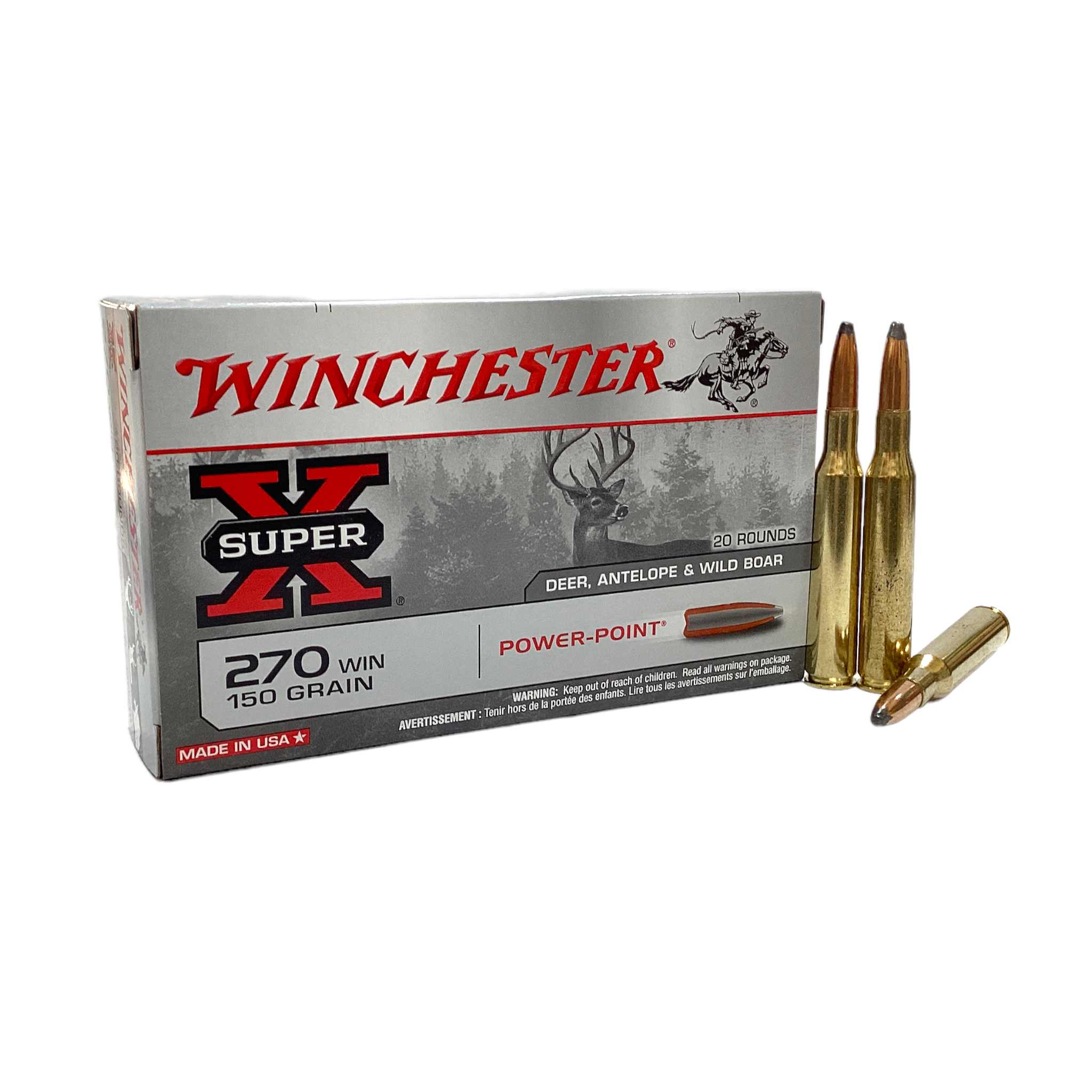 Winchester 270 WIN 130gr Power-Point