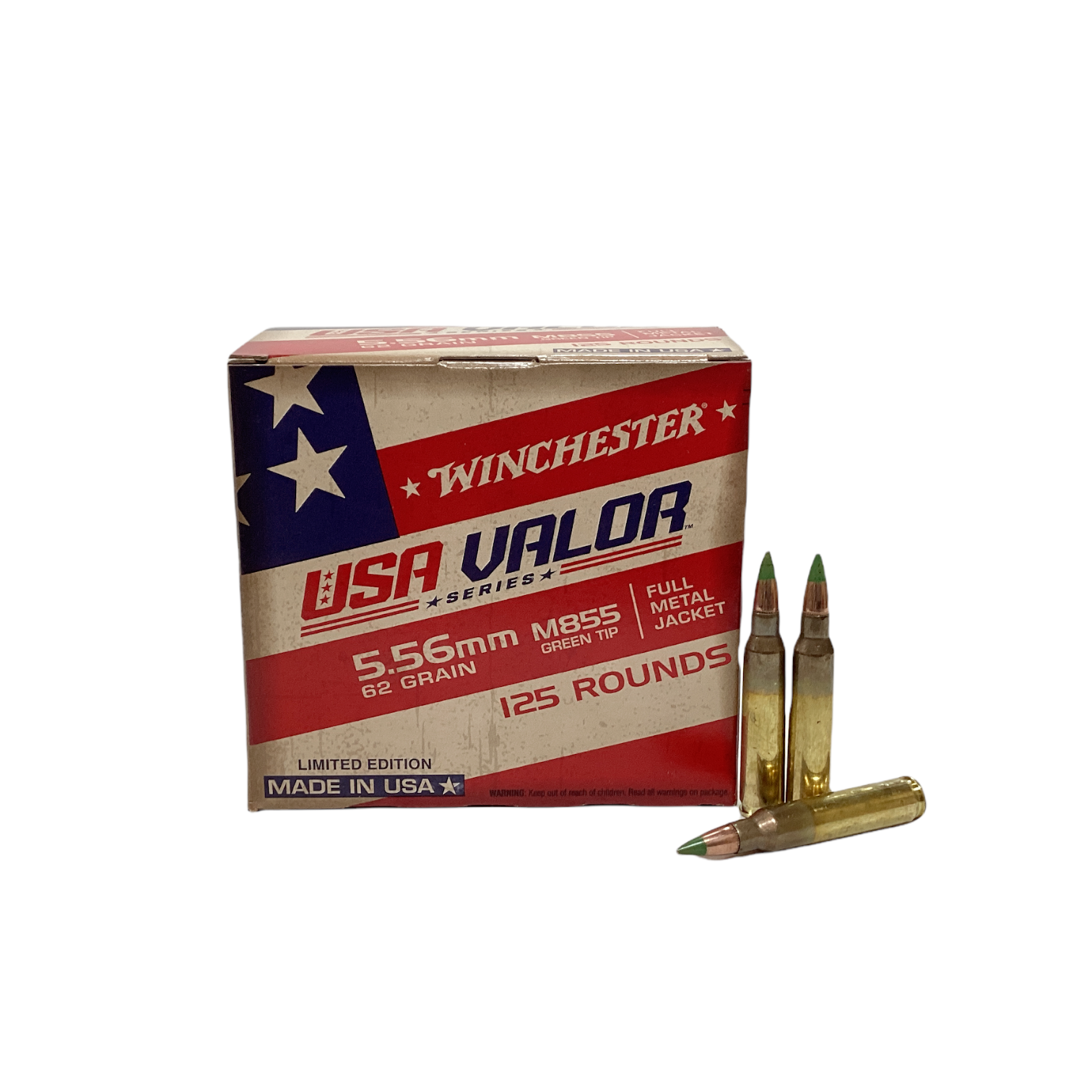 Winchester 5.56 62gr Green Tip