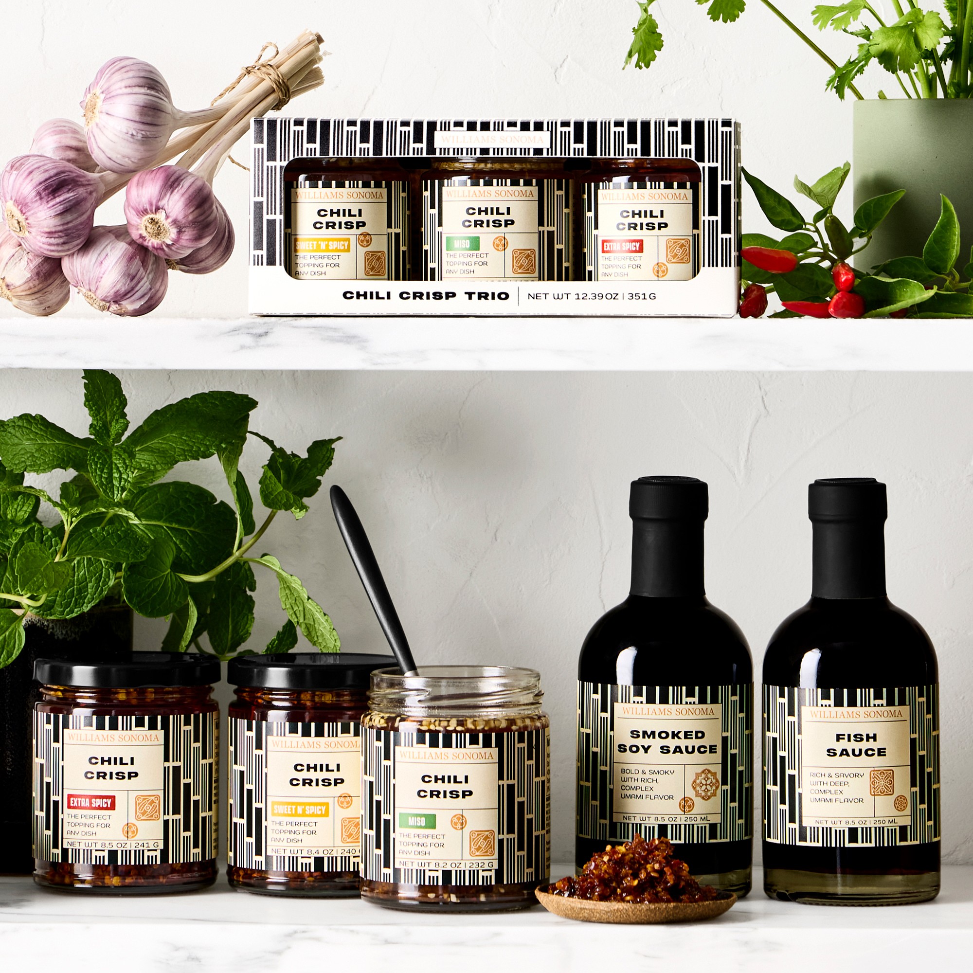 Williams Sonoma Chili Crisp Trio