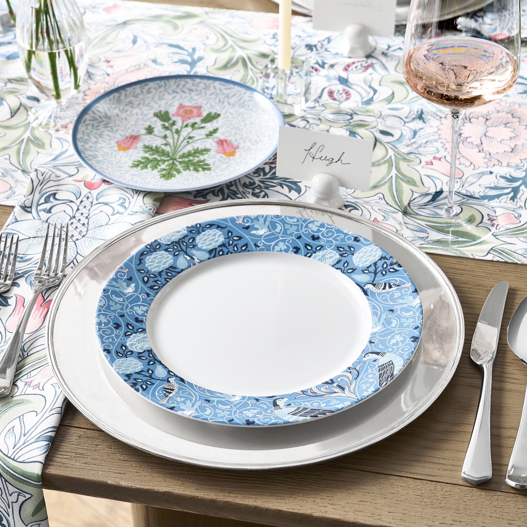 Morris & Co. x Williams Sonoma Hammersmith Dinner Plates, Set of 4