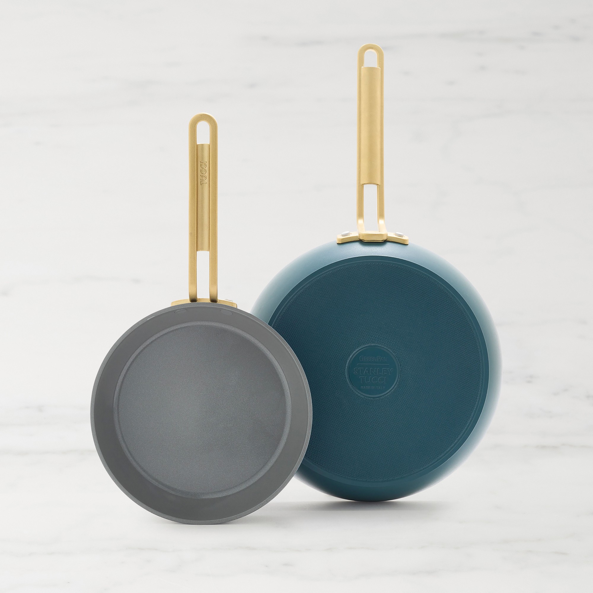 GreenPan™ Stanley Tucci™ Ceramic Nonstick Fry Pan Set, 8 & 10