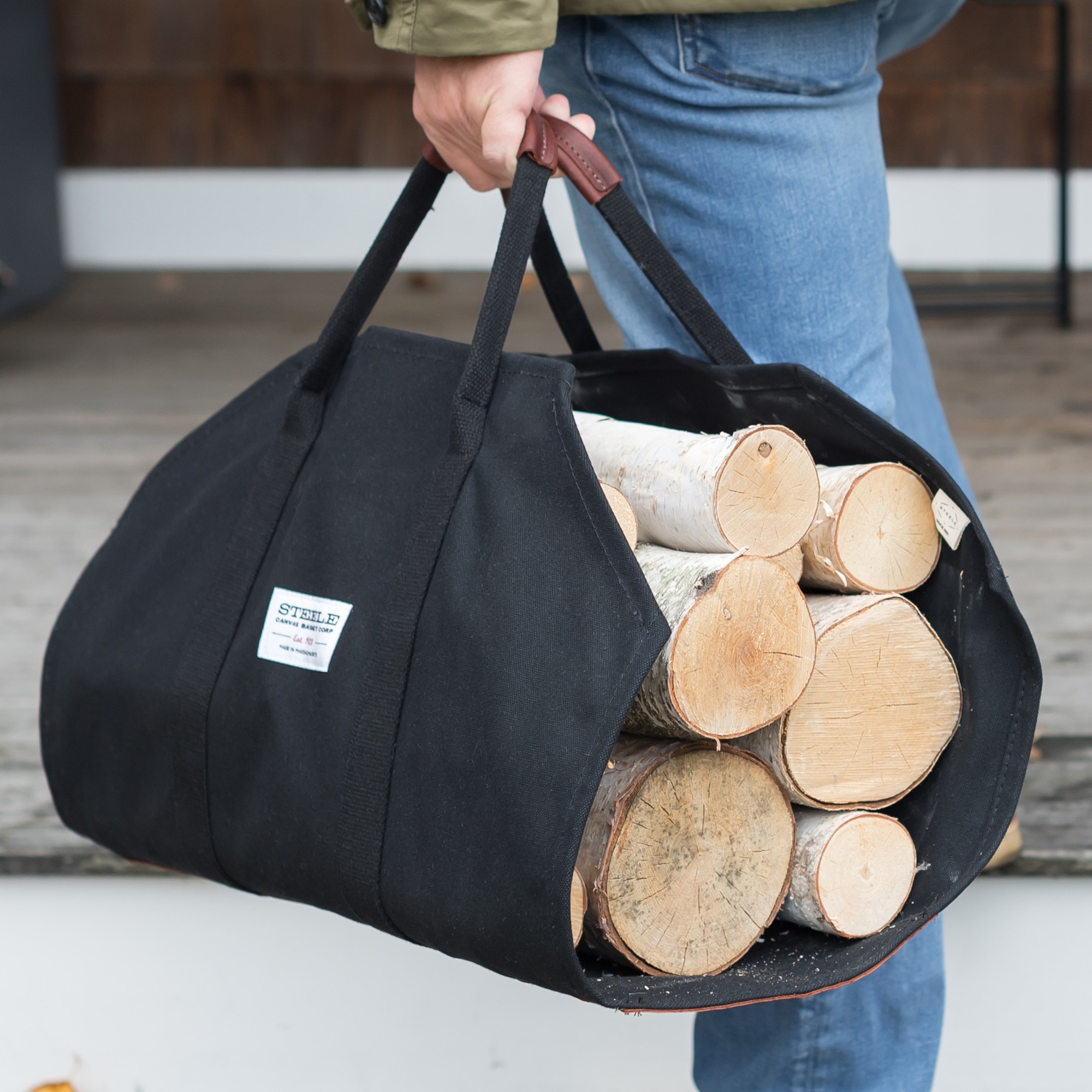 Steele Canvas Log Carrier