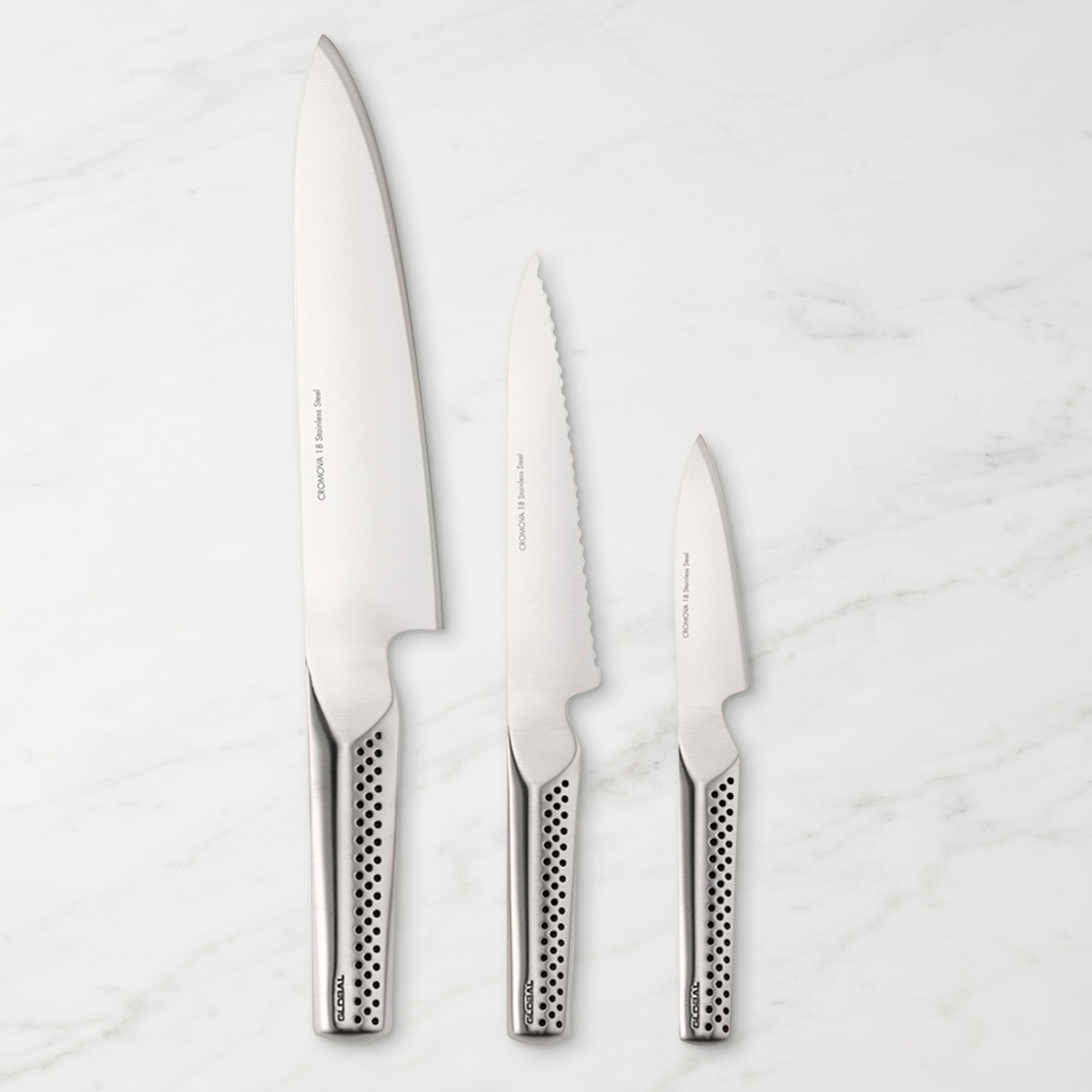 Global Ukon Starter Knives, Set of 3
