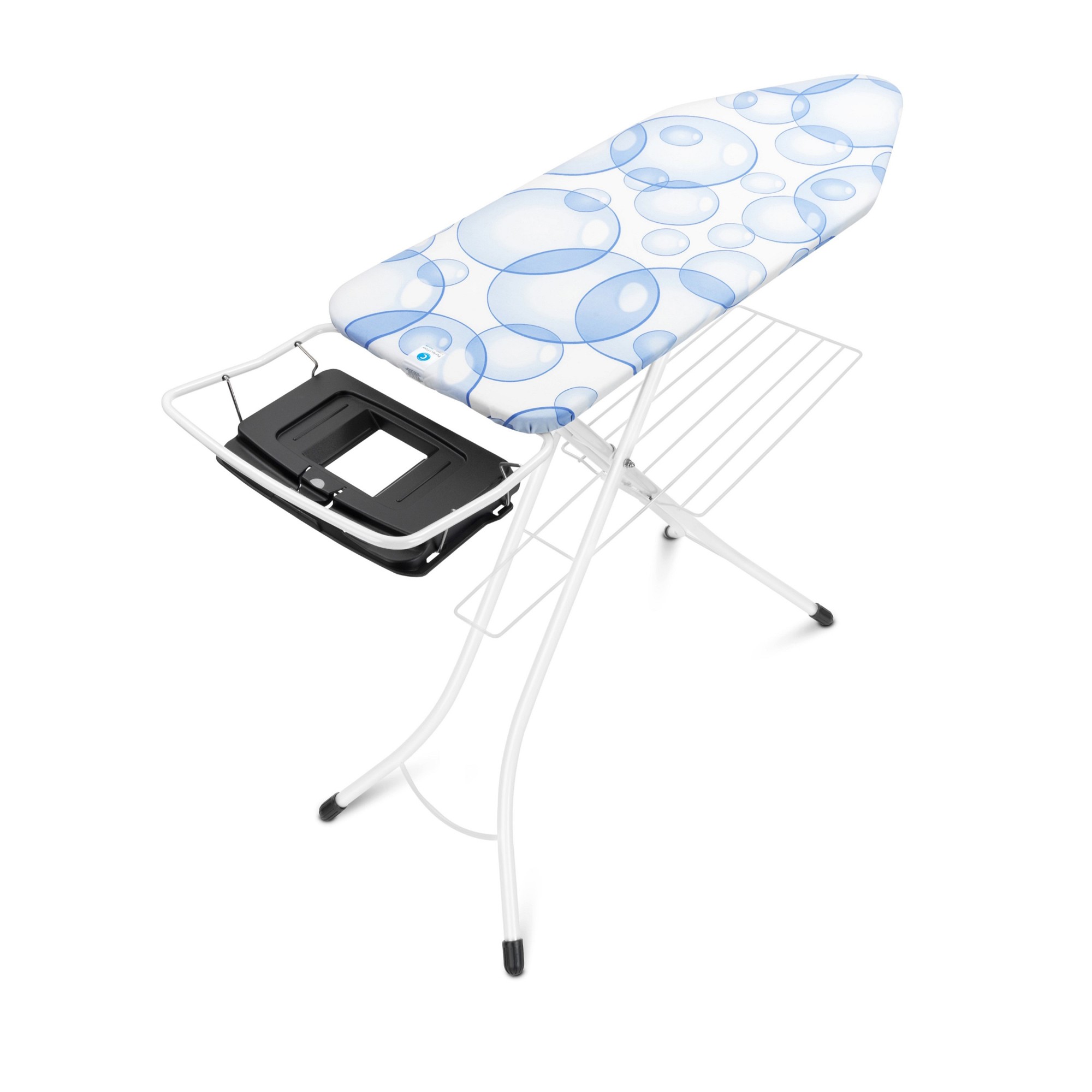 Brabantia Ironing Board with Foldable Steam Unit Holder and Linen Rack