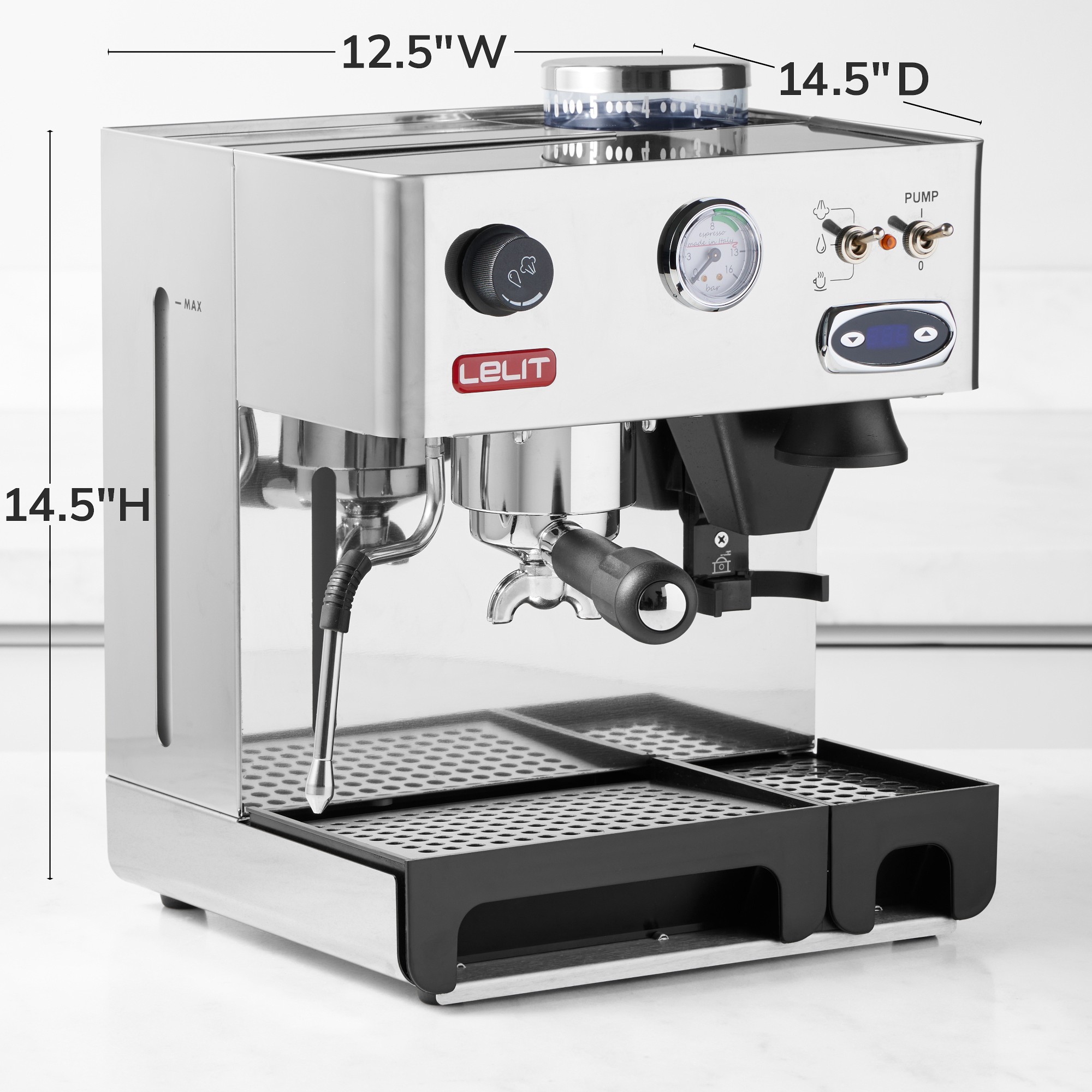 LELIT Anita Manual Espresso Machine