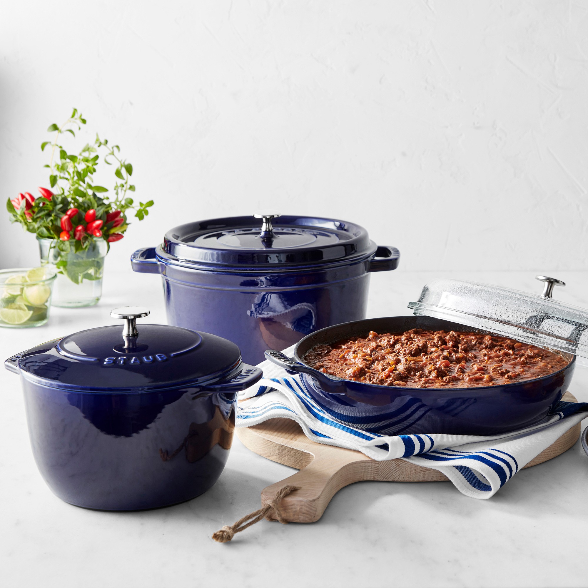 Staub Enameled Cast Iron Everything Braiser, 3 1/2-Qt.
