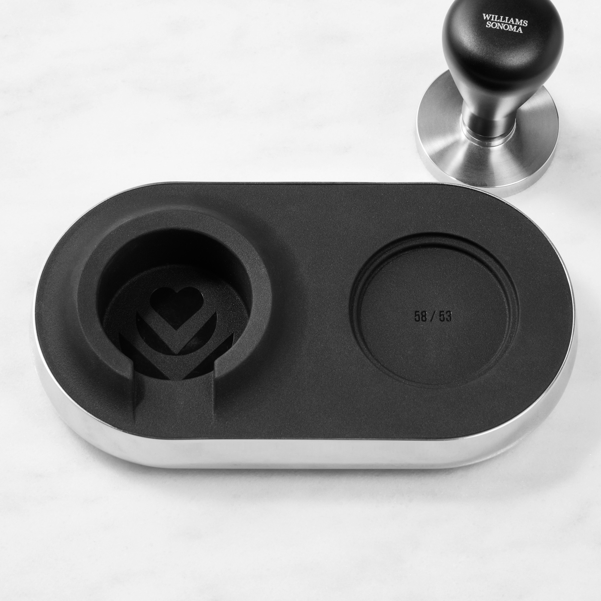 Williams Sonoma Espresso Tamp + Tamp Station Gift Set