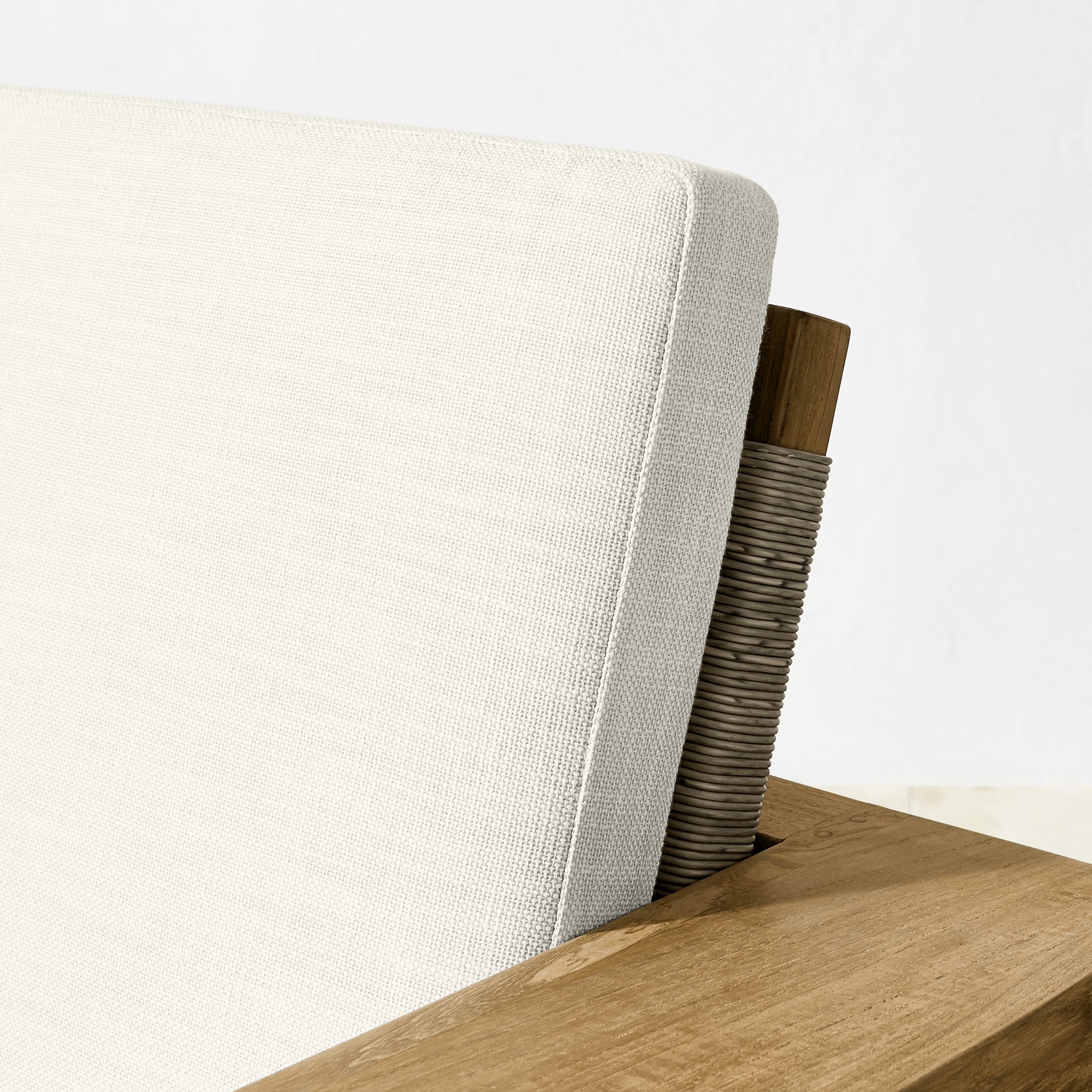 Larnaca Outdoor Teak x All-Weather-Weave Club Chair