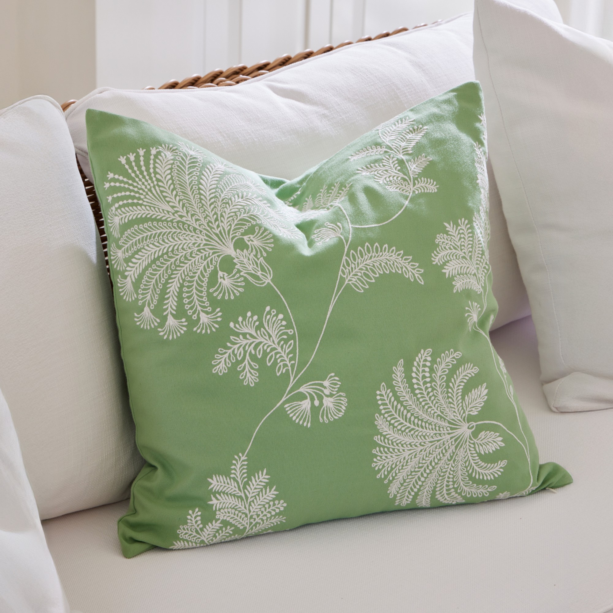 AERIN Jane Outdoor Embroidery Pillow Cover