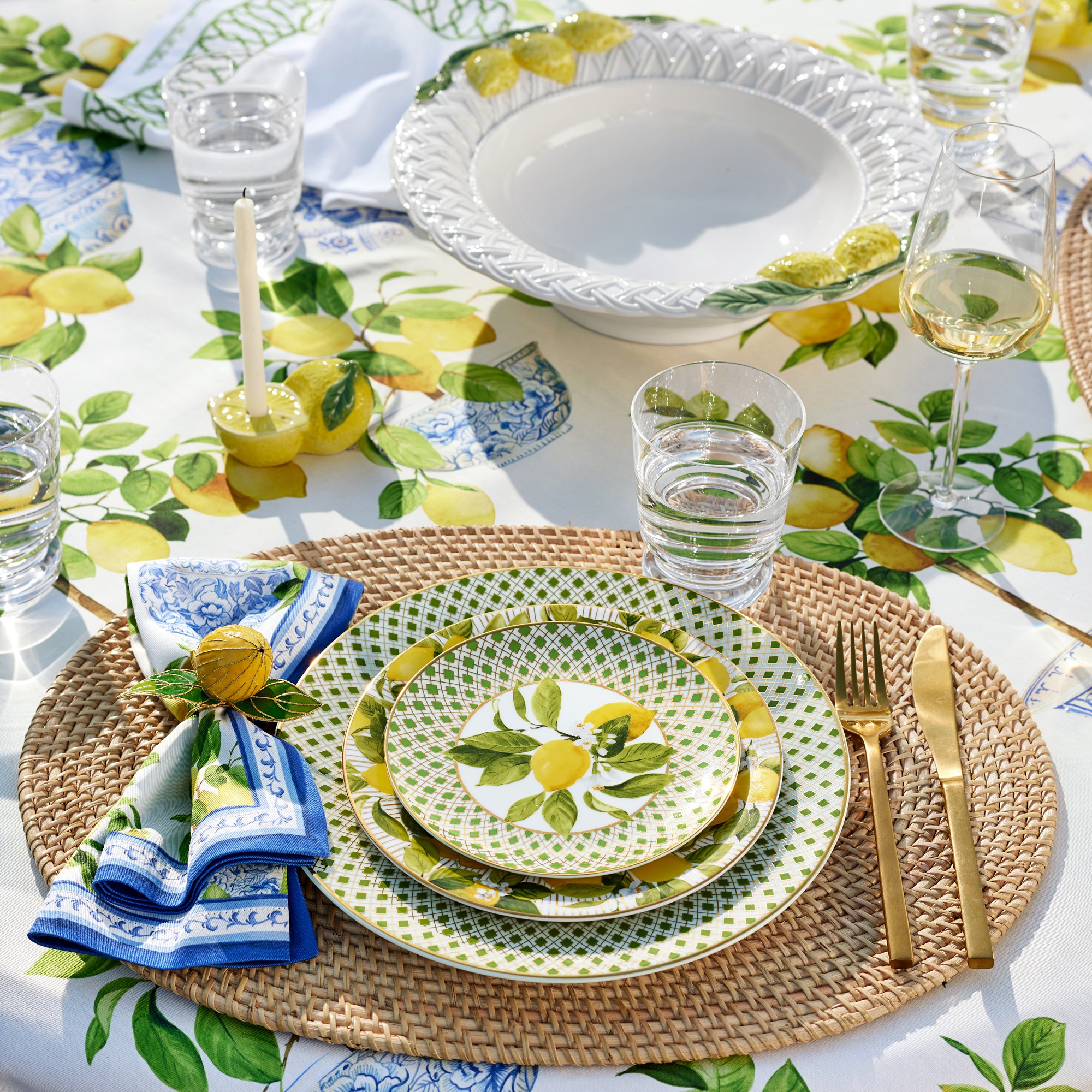 Limone Appetizer Plates