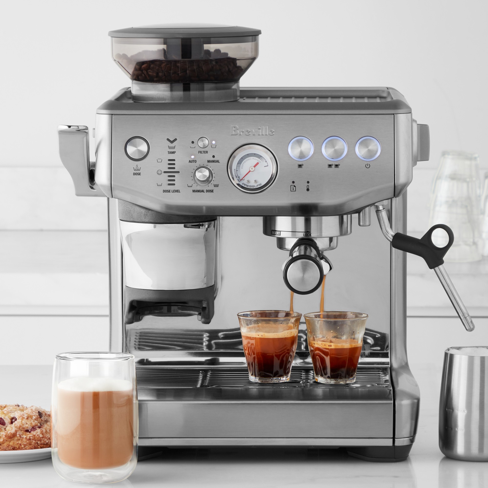 Breville Barista Express® Impress Espresso Machine