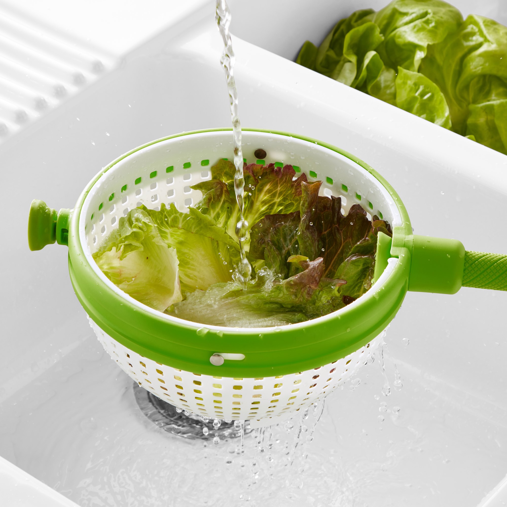 Dreamfarm Spina In-Sink Salad Spinner
